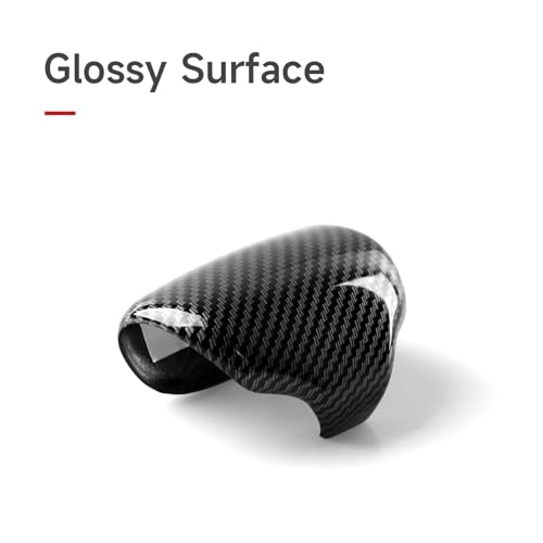 Image of Gear Shift Knob Cover Decals for Honda CR-V 2017 2018 2019 2020 2021 2022 CRV Accessories ABS Carbon Fiber Stickers