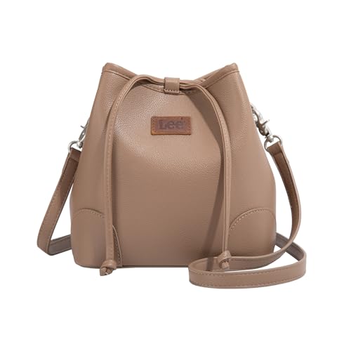 Montana West Lee Small Crossbody Bags for Women Bucket Purse Hobo Shoulder Handbags