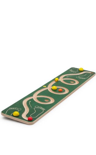 Preisvergleich Produktbild ERZI Balancierbrett Wendel mit 3Kugeln Gleichgewichtsspiel für 2 Motorik Balance