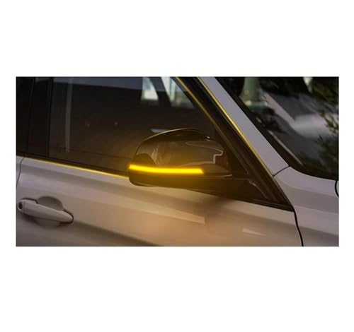Clignotant dynamique pour rétroviseur BMW F30 F20 F32 X1 clignotants séquentiels défilants jaunes