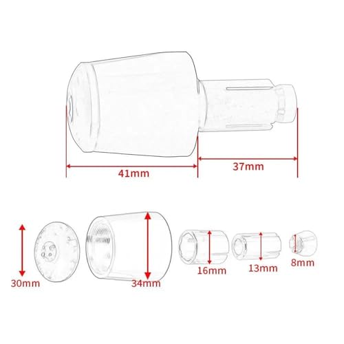 Poignées guidon et leviers YAMAHA YBR 250 2005-2014 - 3