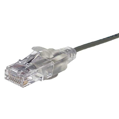 Cable de red Cat 6 UTP de 6 pies con blindaje delgado miniatura 4