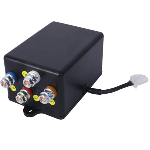 Winch eléctrico 4500lb 12V con cuerda sintética y control remoto miniatura 6