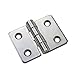 304 Stainless Steel 2-inch Industrial Flat Open Folding Cabinet Door Hinge 1Pcs(CL077-2B)