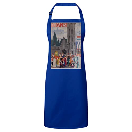Tablier cuisine Budapest anti taches protection vintage art déco