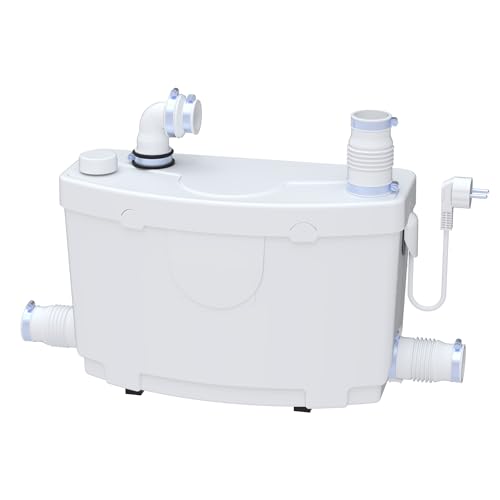 SFA - Hebepumpe Sanipom schnell (42 dB), sehr leise – 3 Eingänge – ideal für Küche oder Badezimmer – 42 x 18 x 32,1 cm – 400 W – hergestellt in Frankreich