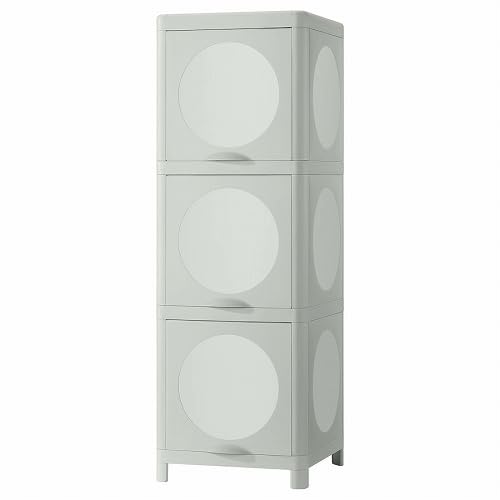 IKEA キャビネット Amazon.co.jp: IKEA イケア キャビネット 扉付 グリーン 33x34x99cm