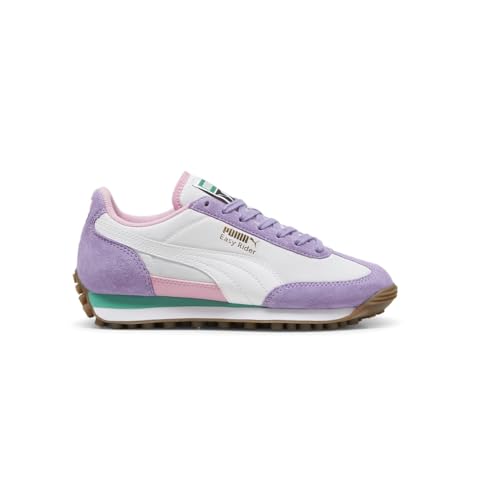 PUMA Easy Rider (Big Kid) Sneaker, Silver Mist White, 4 US Unisex