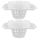 BEBEMOKO Cesta Exprimidora de Cubo para Fregona Engrosada, Accesorio Plástico de Drenaje para Limpieza de Pisos, Filtro...