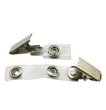 100 Uds Clips De Insignia De Metal Clip De Correa De | Cuotas Sin Interés