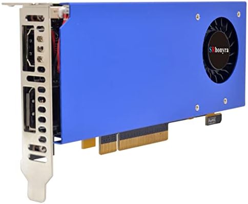 SRhonyra RX550 Dedicated Graphics Cards AMD Radeon GPU 4G GDDR5 128bit Video Card 6000MHz DVI Dual Link HDMI DisplayPort Output 8X Compatiable 16X