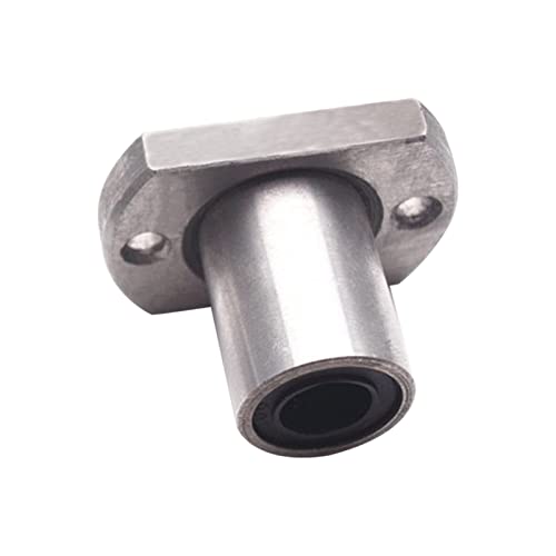Sydien 4Pcs 8Mm/0.31Inch Inner Diameter Flanged Mounted Linear Motion Ball Bearings #TOP3