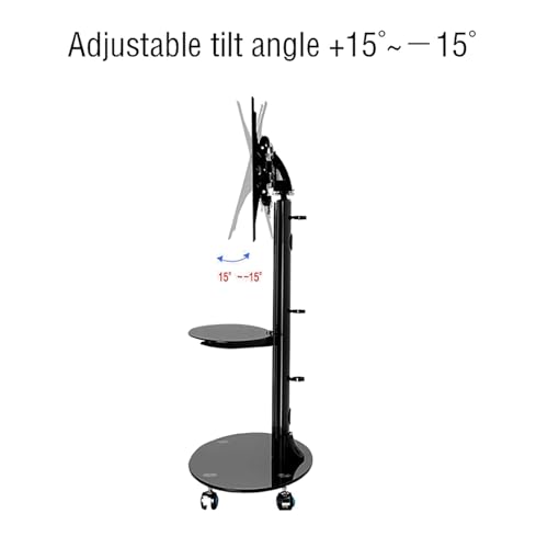 Soporte móvil de piso para TV de 32 a 65 pulgadas miniatura 5