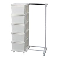 Amazon｜収納ボックス ふた付き ハンガーラック 付き 日本製