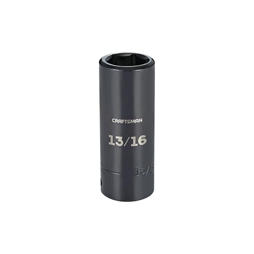 Image of CRAFTSMAN Deep Impact Socket, SAE, 1 /2-Inch Drive, 13 /16-Inch (CMMT16062)