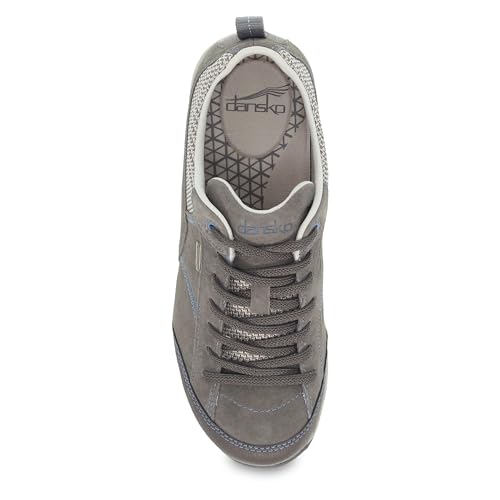 Image of Dansko Paisley Waterproof Outdoor Sneakers for Women - Comfortable, Breathable Walking Shoes with Arch Support - Stain Resistant Sneakers with Slip Resistant Rubber Outsole - Great for Hiking