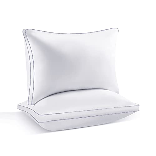 Pillows for Sleeping, odohot Hotel Pillow Soft and Supportive Bed Pillows for Neck Pain Back Side & Stomach Sleepers, 16 x 24in, 2 Pack