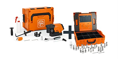 Fein KBC 36 MAGFORCE Structural Steel-Set 3/4 in Weldon (sehr kleine Kernbohrmaschine mit Re-/Li-Lauf, perfekt für den Stahl- und Brückenbau, inkl. Zubehörset) 72732364000