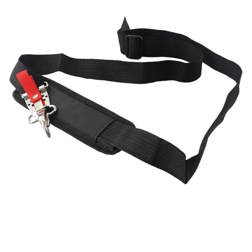 UTTASU Arnés de hombro único para desbrozadora y recortadora altura ajustable con hebilla de liberación