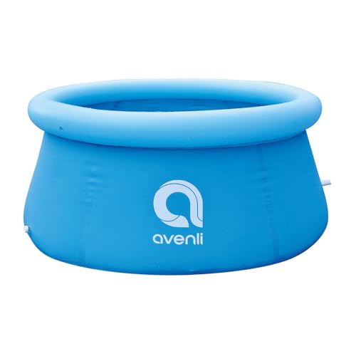 DIMAR GARDEN 6ft x 29in Inflatable Swimming Pool Outdoor Round Air Top Ring Pool