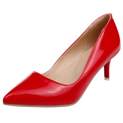 Womens Stiletto Court Shoes Pointed Toe Evening