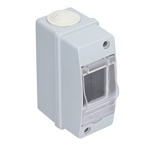 Boîtier de distribution en plastique étanche avec couvercle transparent de protection extérieure