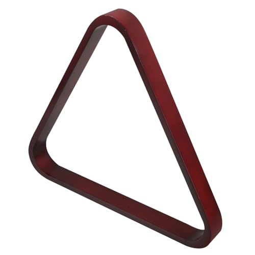 Mipcase Billiard Ball Triangle Rack Wooden Positioning Rack Pool Table Triangle Billiards Storage Bracket