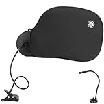 Tinoaly Adjustable Office Cubicle and Desk Shade, Silver Coated Cloth Rectangular Desk Sun Shield to Block Light Cover Umbrella Supply for Privacy Glare Reduction Comfortable Working Accessories