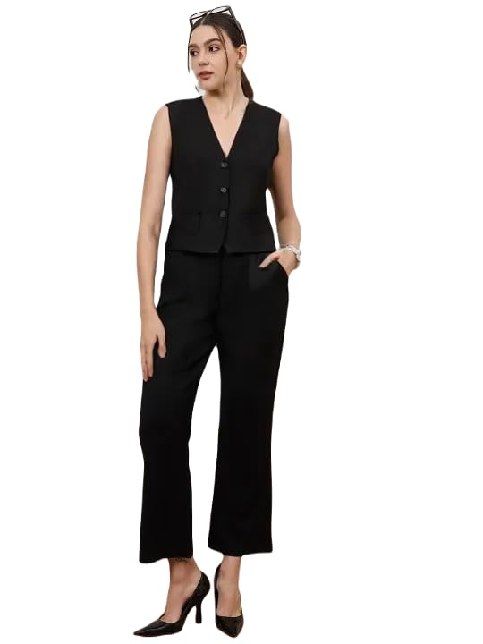 new-18 Black WaistCoat,RegularFit WaistCoat,Black WaistCoat,Cotton Blend WaistCoat,Casual WaistCoat,Office Wear WaistCoat,Women WaistCoat,WaistCoat09.-picture-11