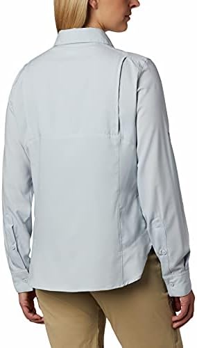Columbia Women's Silver Ridge Lite Long Sleeve Shirt, Cirrus Grey, Large