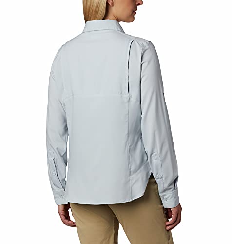 Columbia Women's Silver Ridge Lite Long Sleeve Shirt, Cirrus Grey, Large #TOP2