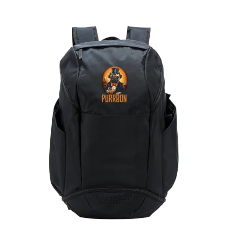 Bourbon Drinker Whiskey Lover Old Fashioned Alcoholic Sport Backpack