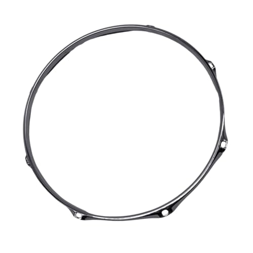Silver Plated Iron Drum Hoop With Quickly Install Enhances Sound Clarity