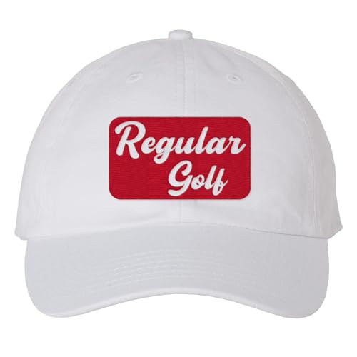 UGP Campus Apparel Regular Golf - Happy Golf Movie Dad Hat - One Size - White