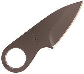 Schrade SCHCC1 Money and Card Clip with Low Profile Design and Built-In 3.6in Stainless Steel Full Tang Fixed Blade Knife for Survival, Tactical and EDC