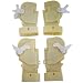 1 Set Front/Rear Left/Right Door Lock Actuator for 1999-2003 Lexus RX300 4pins