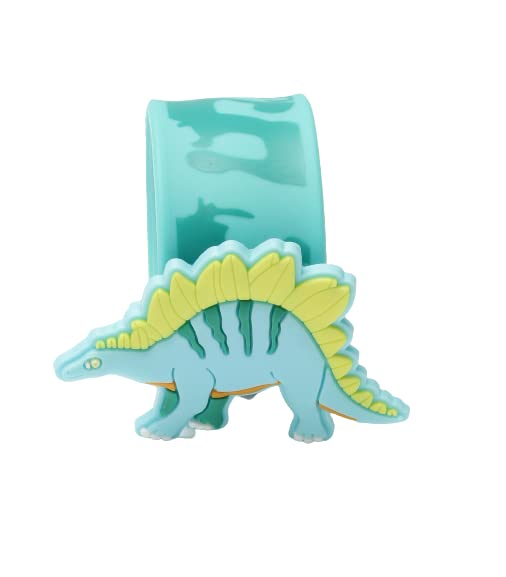 El Regalo 1 PC Slap Band for Kids: Christmas Santa, Elf, Unicorn, Butterfly, Dinosaur, Koala, angel Wing Heart- Gift for Kids on Christmas/Birthday/Return Gift Party Favor (Dinosaur Slap Band) (B0BRGYYQRC) Amazon Price History, Amazon Price Tracker