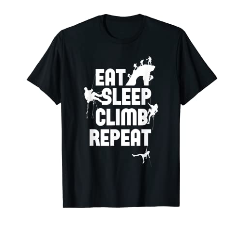 Eat Sleep Rock Climbing T-Shirt