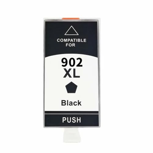 Cartouche 902XL compatible pour HP OfficeJet 6954 6960 - Encre noire haute capacité 902 XL