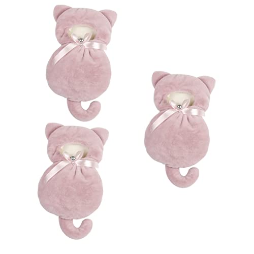 Mipcase 3 Pçs Pequenos Coelhos De Pelúcia Para Animais De Estimação Gato Dormindo Rede Esconderijo R