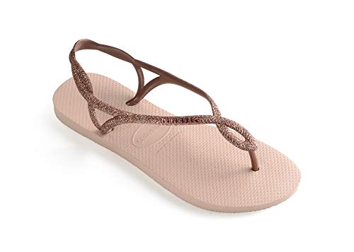 Chinelo Luna Premium, Havaianas, Feminino, Rosa Ballet, 37/38