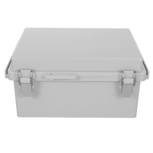 Caja eléctrica exterior impermeable de plástico resistente para conexiones de luces