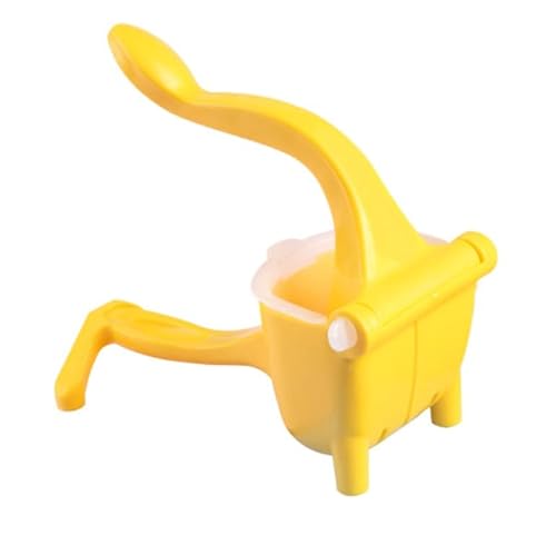 Manual Fruit Juicer Lemon Citrus Juice Squeezer, Juice Extractor Presser (Yellow) #TOP2