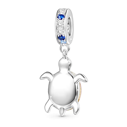 Image of GNOCE Cute Animal Collection Charms 925 Sterling Silver Pendant Dangle Bead Charm Fit for Bracelets and Necklaces, Hand-Finished Keepsake Jewelry Gift for Women, Girls, Mother, BBF