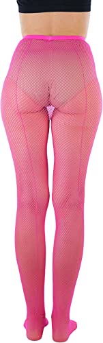 Image of ToBeInStyle Women's Fishnet Backseam Pantyhose W /Elastic Waistband