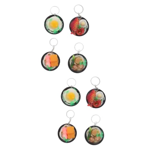 Ramen Pendentifs Réalistes Healeved Porte Clés Décoration Sac