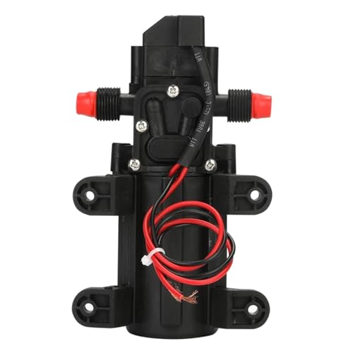 Bomba de agua de diafragma 12V y 70W con interruptor automático de flujo 5