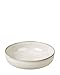 Broste Copenhagen Nordic Sand flache Schale Ø 17cm, beige
