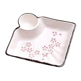 Cabilock Keramik Teller für Multifunktional Leicht und Tragbar mit Glatter Oberfläche Vielseitig...