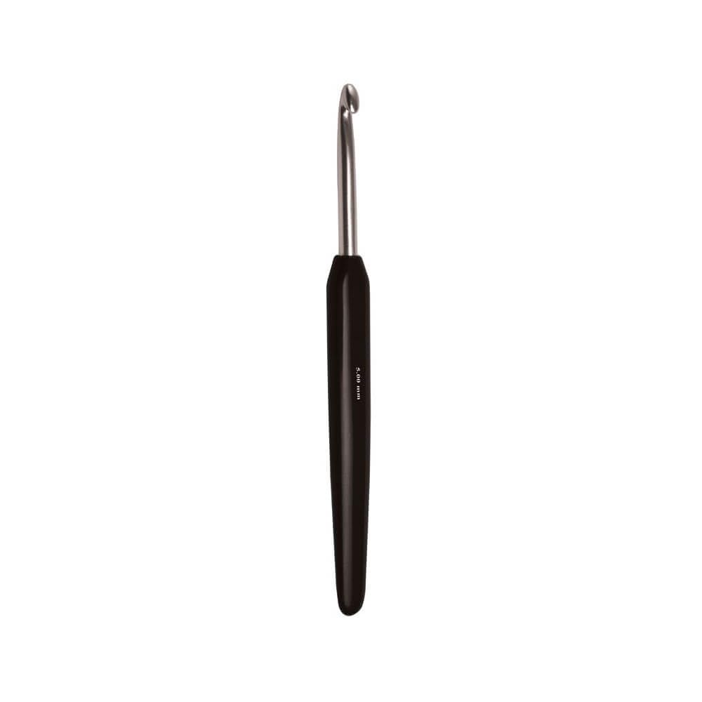 KnitPro KP30889 8 mm Aluminium Crochet Hook, Silver